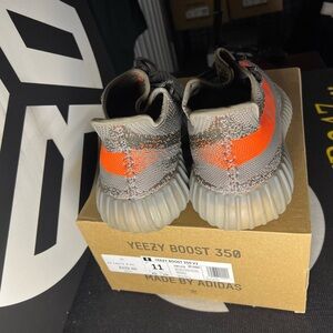 Adidas Yeezy 350 worn 1 time Sneakers - Gray and Orange